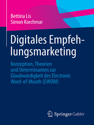 cover image of Digitales Empfehlungsmarketing